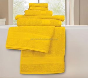 Ensemble de serviettes en coton écologiques 6 pièces |   Tissu doux à séchage rapide |   Fournisseur en gros de logos OEM - Product Image 3