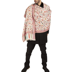 Hot Selling Men's Winter Wool Pashmina Shawls Best Design Traditional Scarves Long Solid <b>Pattern</b> High Quality Customized Direct - Product Image 1