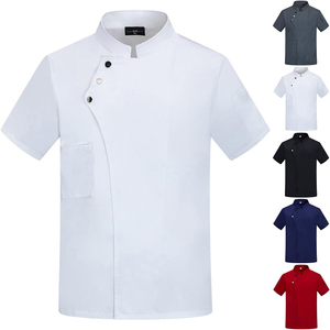 Uniformes de Cocina Personalizados, Transpirables, Cómodos, Uniformes de Restaurante con Bordado, Poliéster Duradero, Venta al Por Mayor Profesional - Product Image 2
