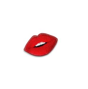 Broche Libellule en Cristal Faite à la Main, Épingle de Mode Perlée avec Détail en Strass, Finition Émail et Motif Brodé Décoratif - Product Image 1