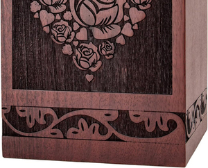 โกศไม้ทำมือสไตล์อเมริกันสำหรับเผาศพ โกศศพสำหรับผู้ใหญ่ชายหญิงแบบทันสมัย ขายส่ง - Product Image 4