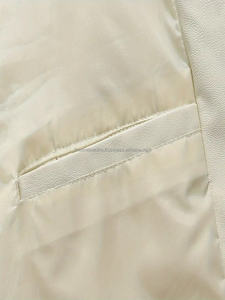 Chaqueta de cuero de moda personalizada para hombre recién llegada ropa de moda nuevo estilo 2024 venta directa de fábrica chaqueta de cuero para hombre - Product Image 2