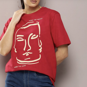 Camiseta de algodón de verano de alta calidad para mujer, de manga corta, holgada, con hombros caídos, estilo streetwear, antiencogimiento - Product Image 2