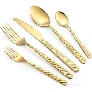 Cubiertos de diseño emocional que elevan las comidas compartidas a un nivel superior, convirtiéndolos en declaraciones de estilo memorables a nivel mundial. - Product Image 2