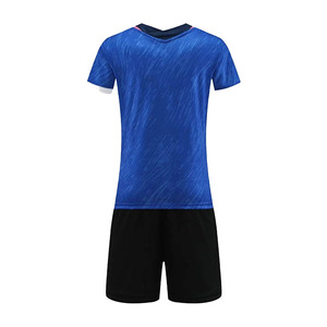 Uniformes Deportivos de Voleibol con Cuello en V, Sublimación Completa, Conjunto de 2 Piezas de Poliéster, Camiseta y Pantalones Cortos para Voleibol - Product Image 3