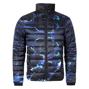 Factory Wholesale <b>Long</b> Men Winter Puffer <b>Jackets</b> Warm Bubble Outdoor Custom Logo Sublimation Windproof Breathable Premium - Product Image 1