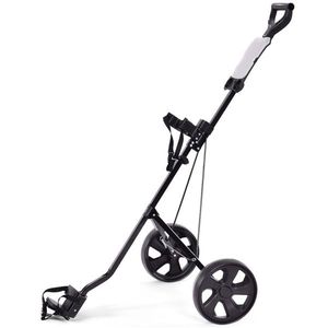 Carrito de Golf Ligero de 6 Libras con Marco de Acero Plegable y Ruedas con Rodamientos de Bolas de 9.5 Pulgadas - Product Image 3