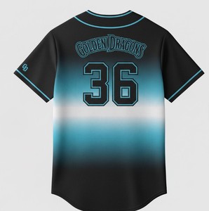 Maillot de baseball pour enfants personnalisé avec impression frontale, manches courtes, antibactérien, séchage rapide, unisexe, pour jeunes - Product Image 5