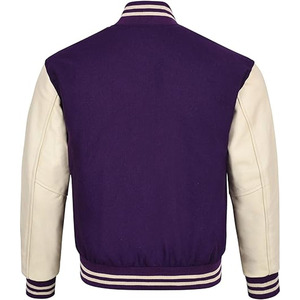 WholeSale Custom <b>Leather</b> Sleeves Letterman Varsity <b>Jacket</b> <b>Men</b> Versity <b>Jacket</b> <b>Men</b> <b>Jackets</b> and Coat - Product Image 2