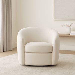 Vietnam Factory Elite Swivel Accent Chair Elite Comfort Diseño moderno para el hogar Oficina Sala de estar - Product Image 1