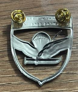 Pin de Solapa Metálico de Lujo Personalizado con Grabado, Escudo, Mariposa, Ala de Paracaídas, Daga, Emblema para Uniforme, Regalo, Souvenir - Product Image 2