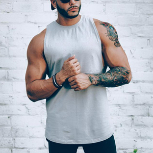 Camiseta sin Mangas Personalizada para Hombre, Cuello Redondo, Algodón/Poliéster, Logotipo de Marca, Diseño Deportivo Transpirable, Personaliza con tu Propia Imagen - Product Image 1