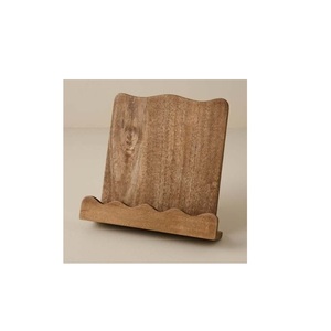 Support de livre en bois réglable, support de recettes de bureau, support de livre de cuisine pliable réglable, support de tablette, support de livre de cuisine de bureau - Product Image 2