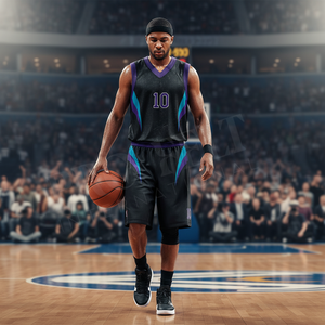 Maillot de basket-ball de qualité supérieure, design unique, tissu léger, ensemble de vêtements de sport pour les joueurs adultes, les jeunes et les étudiants - Product Image 3