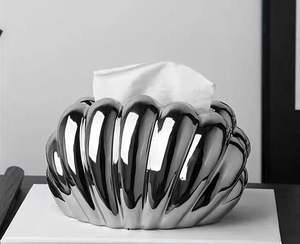 Organizador Multiusos Ecológico de Metal Simple para Colgar, Caja de Pañuelos Hecha a Mano, Decorativa para Mesa, Acabado Pulido - Product Image 5