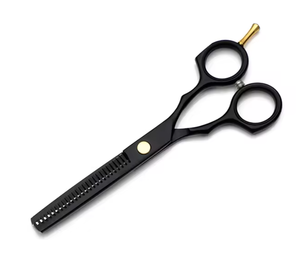 Kit de peluquería con espejo pulido, tijeras de entresacar, tijeras de acero inoxidable, kit de afeitado con peine en oferta - Product Image 6