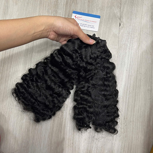 ซัพพลายเออร์ผมแท้แบบม้วนสไตล์พม่า สีดำ ผมเวียดนามแท้ 100% พร้อมส่ง - Product Image 2