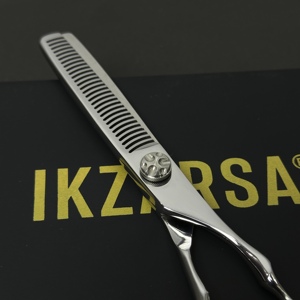 Ciseaux de coiffure ergonomiques premium 440c, 6 pouces, en acier inoxydable, pour la coupe et la texture des cheveux, outil professionnel de salon - Product Image 3