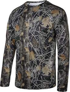 เสื้อเชิ้ตป้องกันแสงแดด UPF 50+ คุณภาพสูงสำหรับผู้ชาย แขนยาว เหมาะสำหรับเล่นกีฬาและล่าสัตว์ - Product Image 1