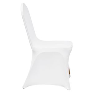 Coprisedie Universali in Spandex Elasticizzato Lavabili e Rimovibili con Fronte Arcuato per Feste e Matrimoni - Product Image 3