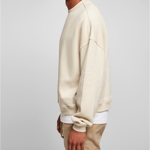 Sudadera Unisex de Algodón French Terry con Hombros Caídos OEM 2026, Bordado de Alta Calidad, Sudadera Oversize Personalizada con Cuello Redondo - Product Image 3