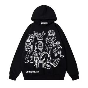 เสื้อฮู้ด EcoPure Blend รุ่น Solid Winter ผ้าฝ้าย 100% ทรงโอเวอร์ไซส์ แบบถัก - Product Image 1