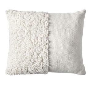 Custom Made Bohemian Style <b>White</b> Snow Throw <b>Pillow</b> <b>Case</b> Knitted Handloom Decorative Cushion Cover for Living Room Home Hotel Dot - Product Image 1