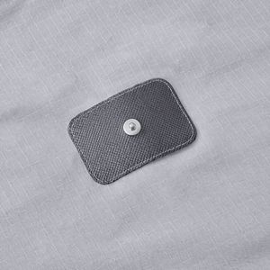 Lenzuola con messa a terra Queen Size 95% Cotone + 5% Fibra d'Argento, Connessi alla Terra e Testati con Cavo di Messa a Terra - Product Image 4