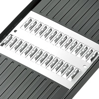 Trancheuse à julienne professionnelle PG-618, ustensile de cuisine pour couper les légumes, trancheuse à lame en acier inoxydable