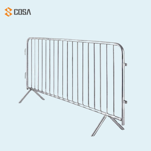 Barrera para Peatones (Barrera de Control de Multitudes) de Acero Inoxidable con Diseño Gráfico Personalizable, Tipo Valla Soldada, Galvanizada para Exteriores - Product Image 3