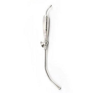 Tube d'aspiration Yankauer en acier inoxydable non magnétique à pointe amovible pour la vaccination et la chirurgie générale - Product Image 2