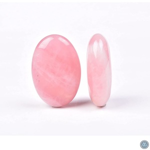 Nouveautés de qualité supérieure : Figurines en quartz rose naturel de 15-30 mm, pierres de guérison, pierres précieuses, vente en gros - Product Image 5