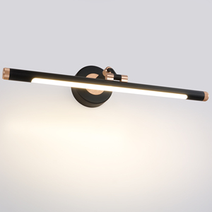 Bathroom IP44 Rated LED <b>Mirror</b> Wall Lamp 3000K/4000K/6000K Color Temp Modern Luxury Black Adjustable Design 3-Year Warranty High - Product Image 6