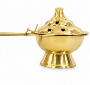 Lámpara de Aceite Tradicional Decorativa de Latón para Pooja, Templo, Celebraciones, Uso Religioso, Calidad de Exportación, para Todas las Temporadas - Product Image 1