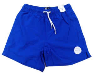 Shorts de bain pour garçons avec poches, couleur unie - Product Image 1