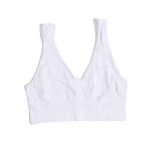 Soutien-gorge de sport sans couture personnalisé pour femme, haute qualité, respirant, confortable, séchage rapide, en nylon et élasthanne, vente en gros, vêtements de fitness à prix abordable - Product Image 4