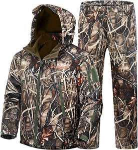 Nouvelle Collection 2026 Shero : Vêtements de Chasse Softshell pour Hommes – Veste et Pantalon de Chasse Unis, Imperméables et Isolés - Product Image 3