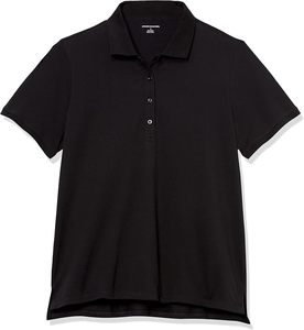 T-shirt décontracté en jersey tricoté respirant à manches courtes de couleur unie pour femme - Product Image 1