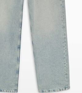 Abdul Royal World Export Regular Fit <b>Boot</b> Cut Jeans Mid Waist Vintage Style Eco-Friendly Cotton Denim Ripped Washable - Product Image 4