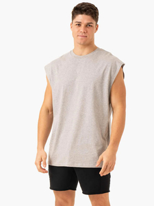 Camiseta Deportiva de Alta Calidad para Hombre, Estilo Musculoso, con Capucha, Transpirable, de Algodón, Personalizada con Estampado - Product Image 3