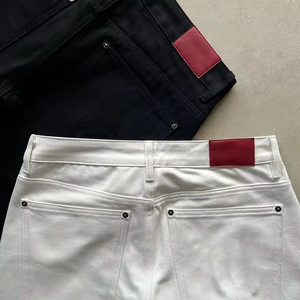 Jeans Homme Manufacturer Custom Baggy Denim <b>Pant</b> Bootcut Salvage Raw <b>Boot</b> Cut Japanese Selvedge Flared Denim Jean for Men - Product Image 3