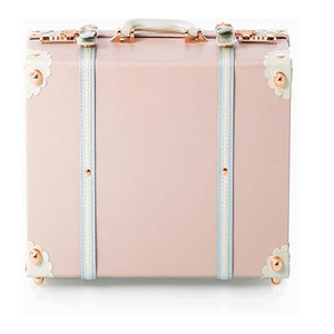 Pu Leather Vintage <b>Trunk</b> Box Pearl <b>White</b> Leather <b>Storage</b> <b>Trunk</b> Box - Product Image 6