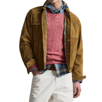 Blouson en daim haut de gamme pour homme, tendance, minimaliste, style Heritage, OEM personnalisé, luxe discret, mode hiver et extérieur