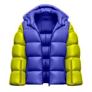Manteau d'hiver pour femme, parka longue en duvet de canard avec grand col en fourrure, chaud, noir, style streetwear, manteaux et vestes pour femme - Product Image 1