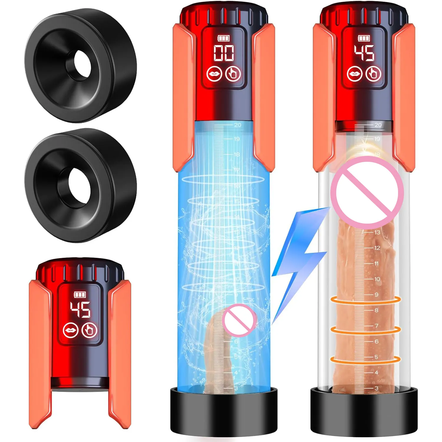 Electric Penis Enlargement Machine Toy For Man Enlarge Your Penis Vacuum Pump Device Penis Pump Enlargement Products