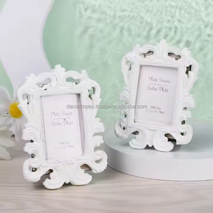 Eco Friendly Resin Photo <b>Frame</b> for Home Decor and Weddings Small Tabletop Ornament and Gift - Product Image 1