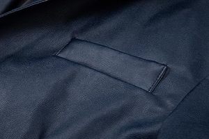 Veste en cuir véritable pour hommes, de marque, en gros, fabriquée professionnellement, dernière collection pour hommes - Product Image 5