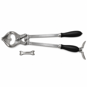 Recortador de Pezuñas Profesional de Acero Inoxidable para Ganado, Herramientas de Herrador con Mangos Ergonómicos Negros, Uso en Clínicas Veterinarias - Product Image 2