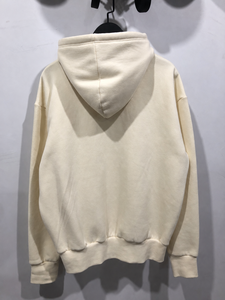 Everyday Winter Fleece Hoodie for <b>Men</b> with Adjustable Hood <b>Ties</b> Front Pouch Pocket Ribbed Cuffs Regular Fit 100% Cotton - Product Image 5