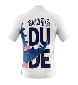 Maillot de cyclisme à manches courtes pour hommes, haut de cyclisme sur route, vêtements de sport, tenue de cyclisme en équipe - Product Image 2